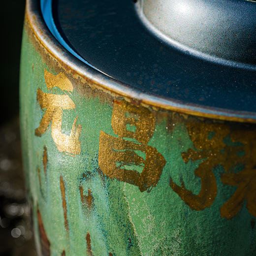 【元昌号】品牌定制茶具玄地青绿茶叶罐東方色「青綠山水」·讓茶住進山林 商品图1