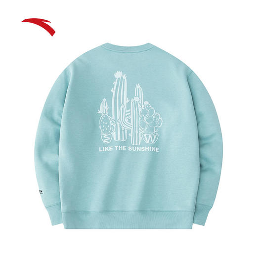 【L断码】安踏弹力易打理套头卫衣男春季新款长袖圆领套头衫上衣172428706【库存有限，如无货将做退款，介意慎拍！】 商品图2