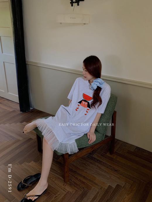 老米优品🎈 3-5天! 美翻啦！一条从早穿到晚的神仙睡裙！《纱纱花边💗蕾丝芭蕾风遛弯裙》高颜值，超舒适！Q250514A 商品图6