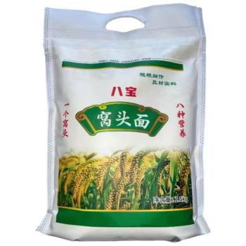 芝蓉儿窝头面五谷杂粮面粉自发窝窝头粗粮面粉玉米家用八宝荞麦面5斤 /粮油调味 /面粉 /专用粉 商品图3