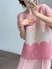 三宅褶皱珍珠显白南韩丝亚麻丝天丝混纺遮肉衫 商品缩略图4