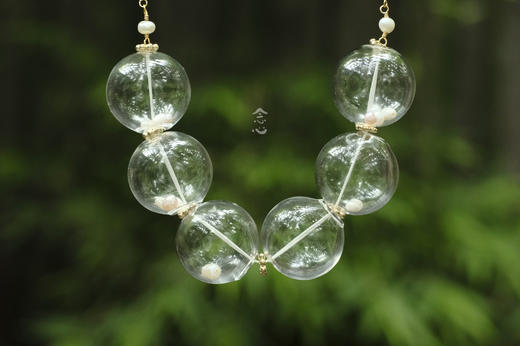 亚克力珍珠链项链 商品图5