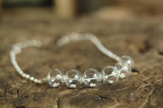 亚克力珍珠链项链 商品图3