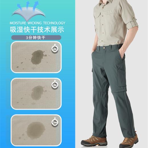 33000ft北欧户外男速干衬衣速干透气防晒长袖速干衣户外衬衫防泼 商品图4