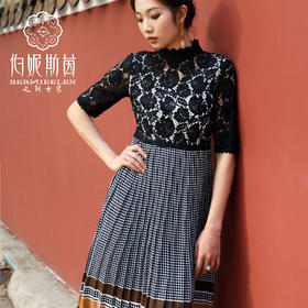 【伯妮斯茵】173S057--黑色连衣裙--中世纪的光明--《宁静之美》