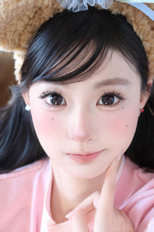 hancon 半年抛 巨目黑茶 直径14.5mm着色14.4mm 商品图3