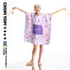 chopiyopi童装 儿童俱乐部连帽速干浴袍 商品缩略图7