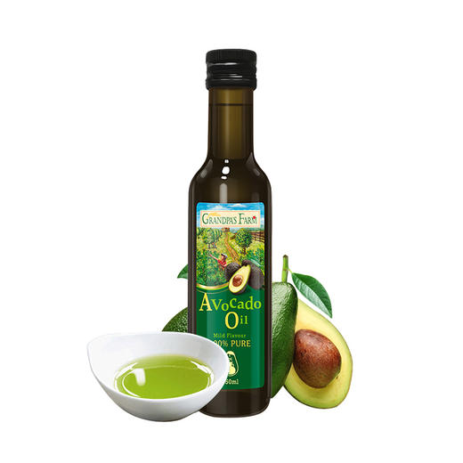 爷爷的农场初榨牛油果油250ml 商品图1