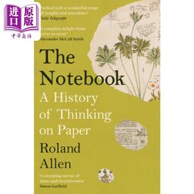 【中商原版】笔记本 纸上思考的历史 Roland AllenThe Notebook 英文原版 A History of Thinking on Paper