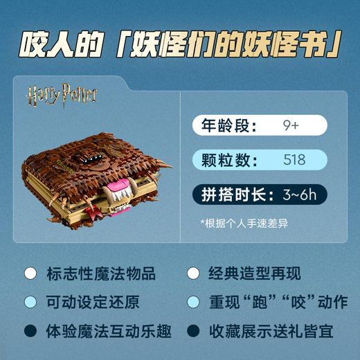 乐高LEGO 咬人的《妖怪们的妖怪书》LEGC76449 商品图2