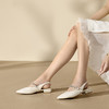 千百度低跟水钻时装凉鞋女款后空玛丽珍包头绝美凉鞋A25237009 商品缩略图4