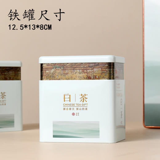 早春初采【滴塑面.4听.白茶盒.（1斤）】50元1套.整箱10套 商品图2