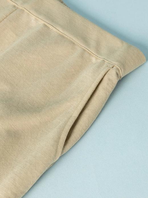 【科技麻外穿】SCHIESSER舒雅女士科技麻阔腿七分裤31/25042P 商品图2