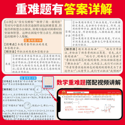 2025王朝霞活页小升初模拟卷语数英毕业复习模拟试卷综合能力验收卷小专项总复习 商品图2