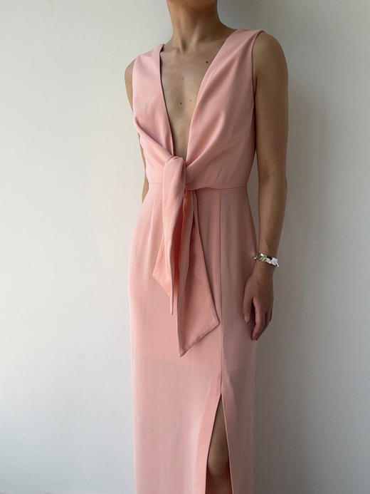 KEEPSAKE | Dream On Gown - Blush [ 粉色低V长裙 ] 商品图7
