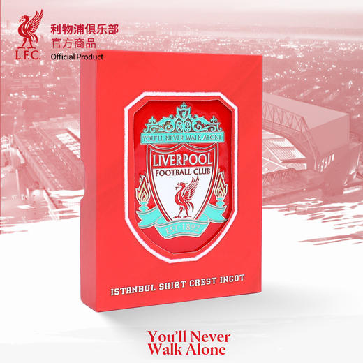 【官网同款】利物浦俱乐部 | 限量版队徽摆件金属质感创意球迷周边 商品图2