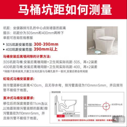 美标圆悦4.8L连体座厕 400mm CP-1837(S2B) 商品图10