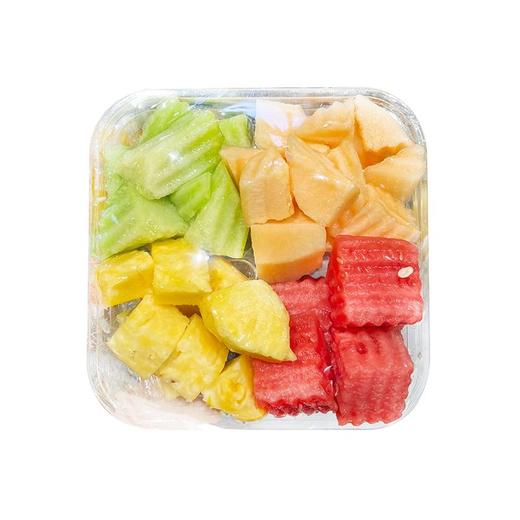 【现切果切】水果拼盘（四拼）约700g 水果种类随机 商品图0