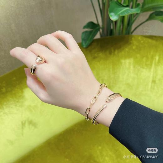 D051434简约时尚设计 气场全开猎豹开口手镯 商品图7