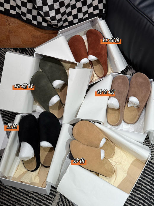 原单品质𝐓𝐡𝐞 𝐫𝐨𝐰穆勒拖儿半拖鞋051411 商品图2