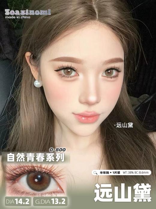 Toast Nomi 半年抛 远山黛 / 银河代码（棕绿灰14.2mm 最高 800度） 商品图0