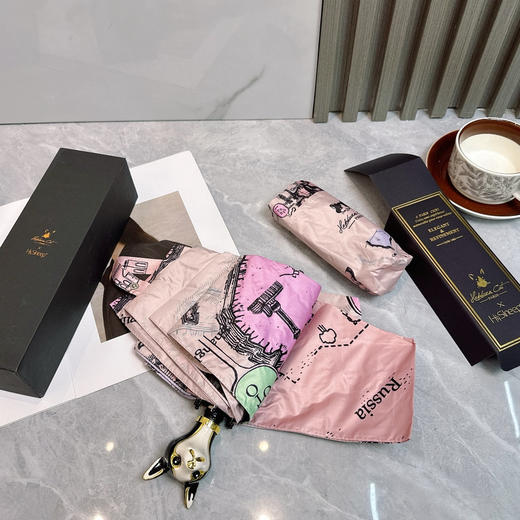 夏季特惠💰260 赫本猫 天生娇贵雨伞太阳伞 气质非凡 商品图3