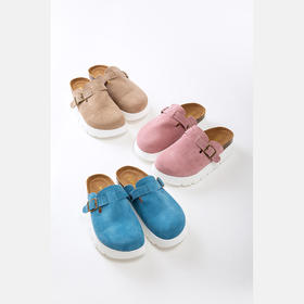 厚底包头勃肯拖鞋