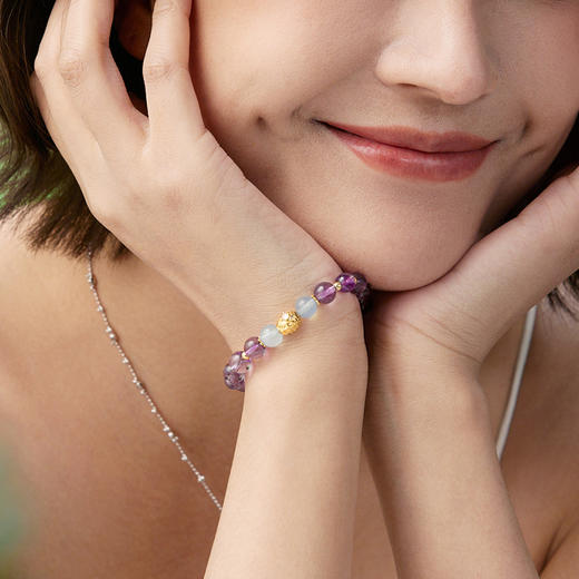 Manreya玛芮雅“微光海洋”水晶手串 商品图3