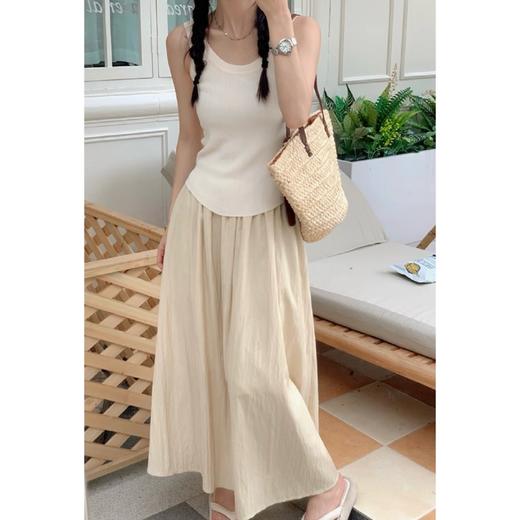 Beau Muse慵懒肌理山本半身裙 | 黄金A字剪裁，遮肉显瘦，7色可选（爆单3-5天发） 商品图3