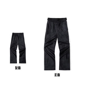 【M/L断码】安踏灯芯绒长裤女新款高腰宽松直筒裤休闲裤子162447324N【库存有限，如无货将做退款，介意慎拍！】