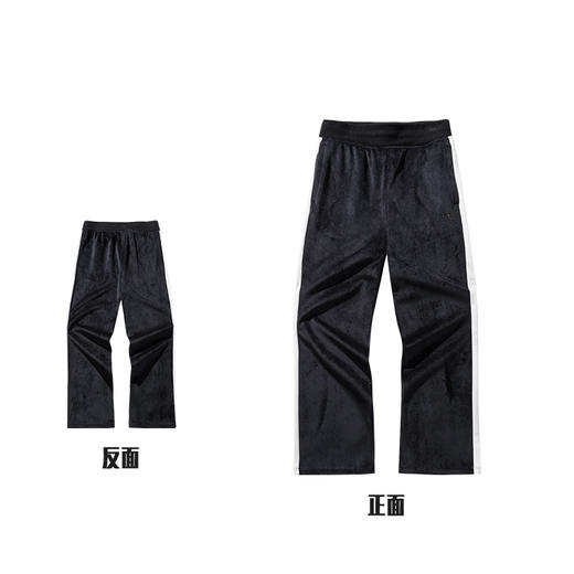 【M/L断码】安踏灯芯绒长裤女新款高腰宽松直筒裤休闲裤子162447324N【库存有限，如无货将做退款，介意慎拍！】 商品图0