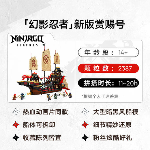 乐高LEGO 神殿赏赐号LEGC71848 商品图2