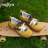 Safiya/索菲娅2025撞色复古双系带透气户外轻便休闲阿甘德训鞋SFD3112426 商品缩略图3