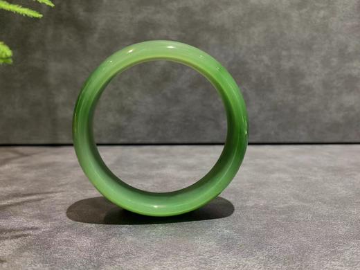 【御珠宫坊·传承系列】碧玉手镯60mm 商品图1