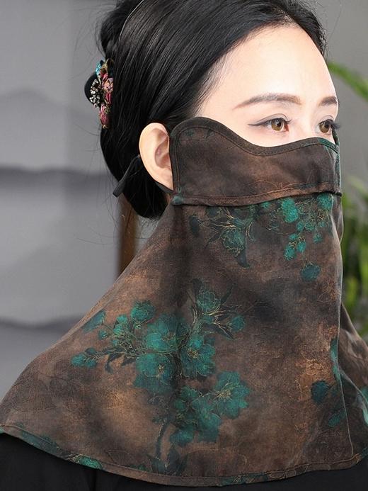 裁缝学苑AS491防晒口罩纸样女装护颈防晒面纱防风防尘面罩样板 商品图5