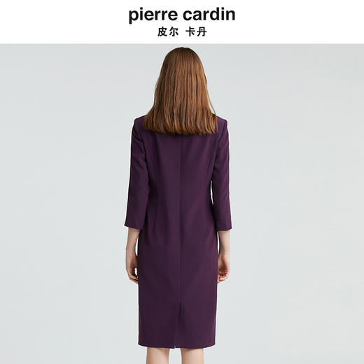 皮尔卡丹女装新款都市礼服简约拼接连衣裙P4306E4075T0 商品图2