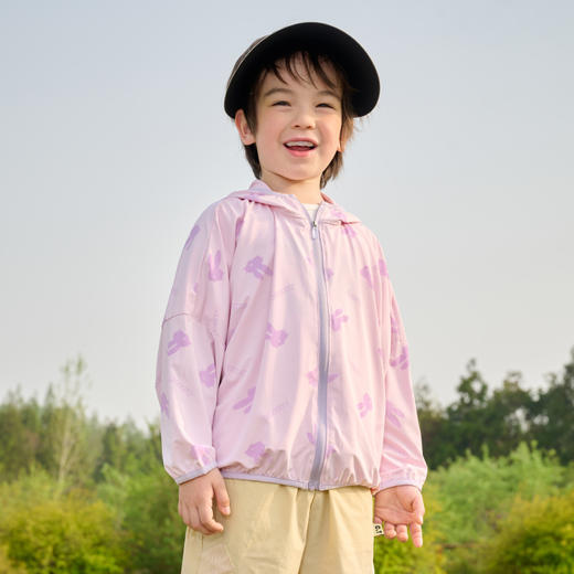 【凉感防晒+变色】棉花堂儿童防晒衣男童外套轻薄中大童透气女童原纱防晒服F251171 商品图4