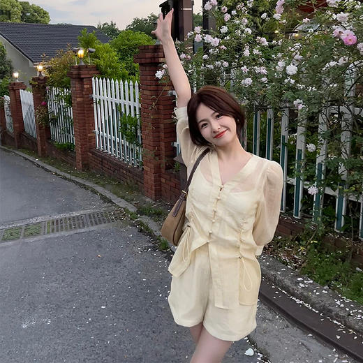 金蘑菇菇 /气泡舒芙蕾  降温凉感夏日防晒套装 商品图0