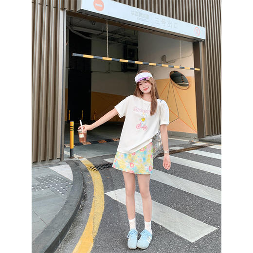 <曾小咸推荐>现货秒杀！最后一波 ！抢到赚到！骑车小熊绣花短袖 日常119.99 立减60 秒杀59.99！ 商品图3