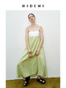 HIDEMI 度假系列进口天丝拼接设计感抹胸式吊带连衣裙 商品缩略图1