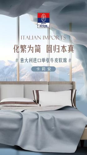 【6楼】富安娜意大利进口单张牛皮软席\卡莉安