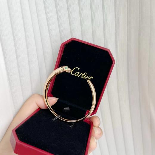 D051434简约时尚设计 气场全开猎豹开口手镯 商品图1