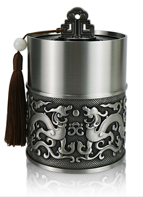 龙曜四方-茶叶罐100*148mm