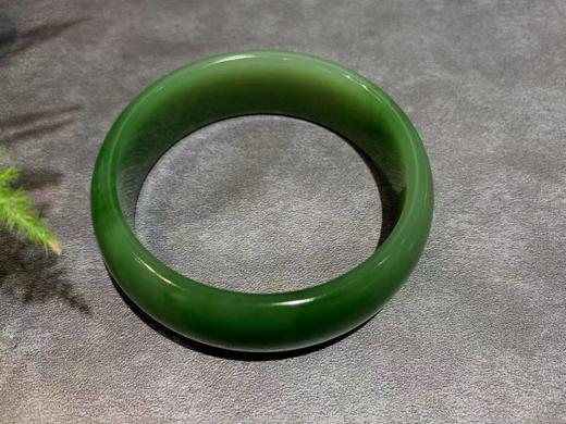 【御珠宫坊·传承系列】碧玉手镯60mm 商品图2
