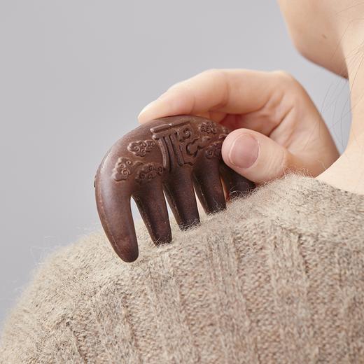 古美·非遗合香梳/按摩器/刮痧板 ，乌发、养面、按摩，疏通经络 商品图5