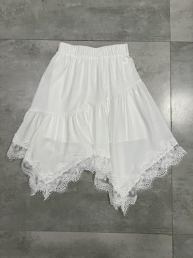 【门店同款】ENJOY夏季不规则蕾丝边半裙 162343698