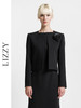 LIZZY 早秋 优雅名媛风简约气质小香风醋酸面料短外套（配胸花）7779 商品缩略图2