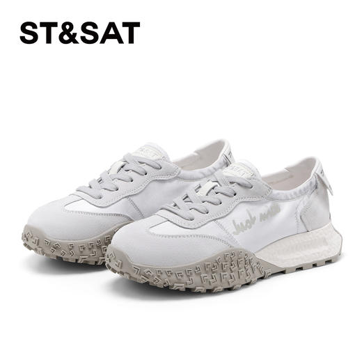 星期六轻软透气舒适厚底阿甘鞋SSC2112C4W 商品图11