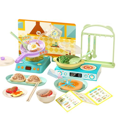 欢乐客变色厨房烹饪套装 益智玩具送礼 商品图6