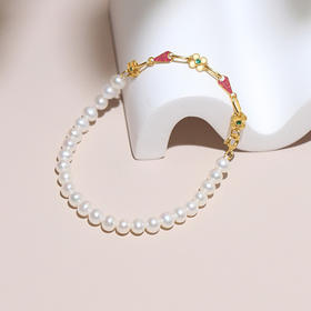 木犀系列  S925银淡水珍珠手链